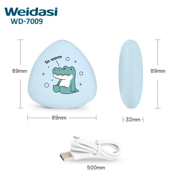 Mini Hand Warmer, 2400mAh, USB - view 6