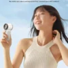 Mini Handheld Fan, USB, Portable, ABS, Plastic - view 5