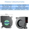 Mini Industrial Blower, 12V, 12 V, Electric - view 2