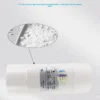 Mini Inline Exhaust Fan, 12V, Copper, 3D - view 4