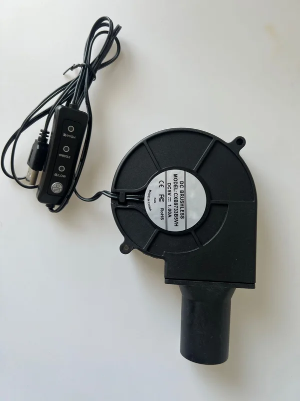 Mini Outdoor Bbq Blower, Centrifugal, 12v, 2.7A, 9733 - view 6
