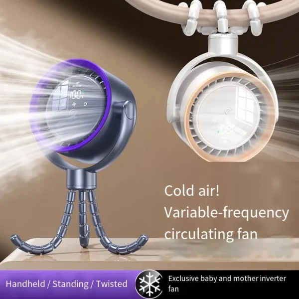 Mini Portable Fan, USB, Plastic - view 3