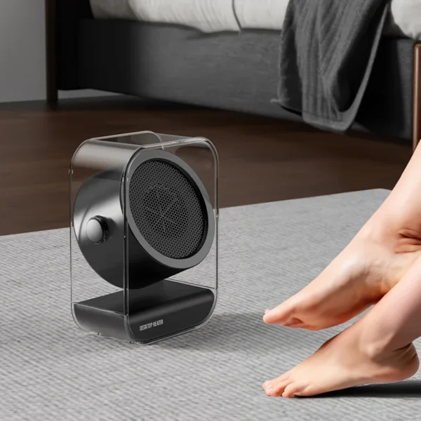 Mini Room Heater, Portable, 500 W, Plastic - view 5