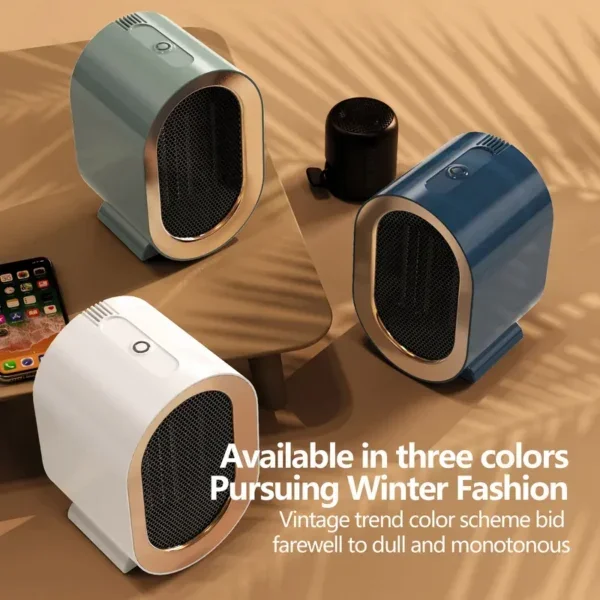 Mini Room Heater, PTC, 1200W, Portable, 220V - view 2