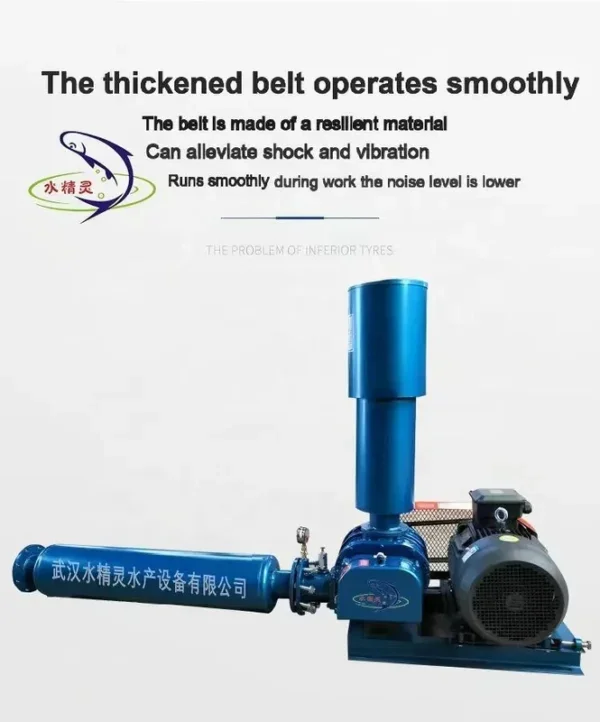 Mini Roots Air Blower, 2HP, 380 V, WP14-1.5
