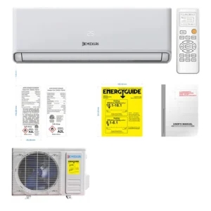 Mini Split Air Conditioner, 12000, BTU, Inverter, R32