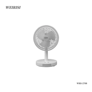 Mini Table Fan, WEIRISI, WRS-2708, 8", LED