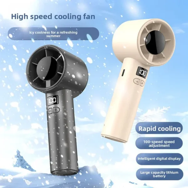 Mini Usb Fan, Portable, 1200-2000mAh - view 3