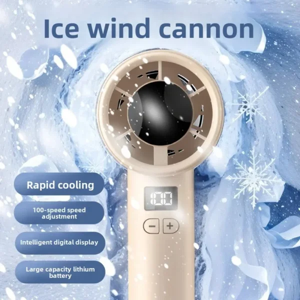 Mini Usb Fan, Portable, 1200-2000mAh - view 4
