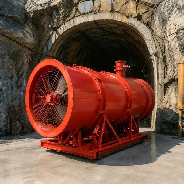 Mining Explosion Proof Fan, Axial, 380V, 3kW, 8kw - view 3