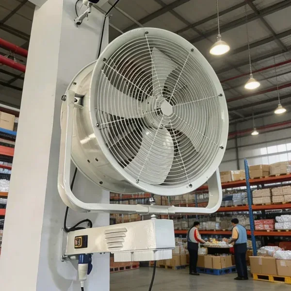 Mist Spray Fan, 110-240V, Electric - view 3