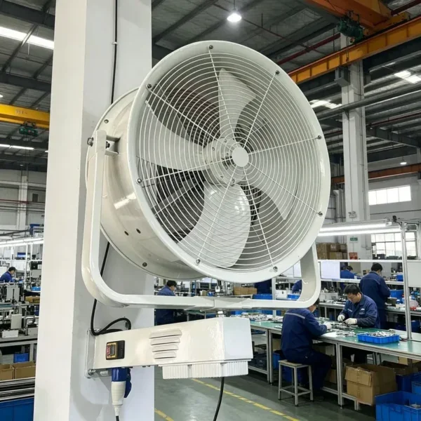 Mist Spray Fan, 110-240V, Electric - view 5