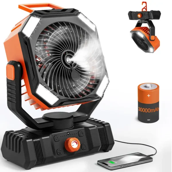 Misting Fan, 30000MAh, Portable - view 3