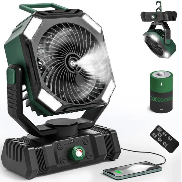 Misting Fan, 30000MAh, Portable - view 5