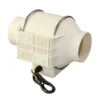 Mix Flow Duct Fan, Plastic, 240V, Electric - view 5