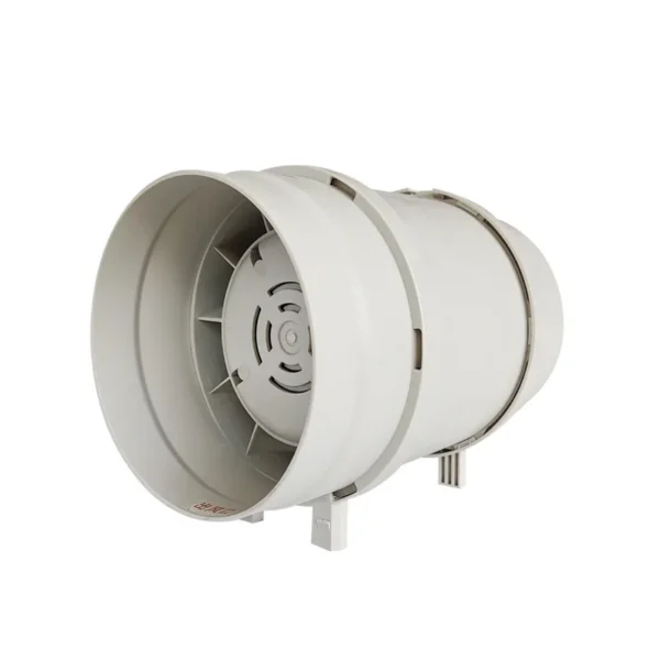 Mixed Flow Duct Fan, 200mm, 220 V, Plastic - view 3