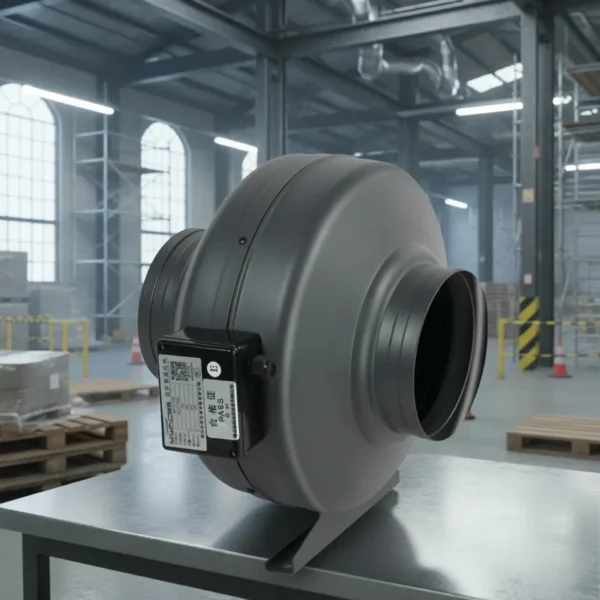 Mixed Flow Duct Fan, 200mm, 220V, Inline, HVAC - view 2