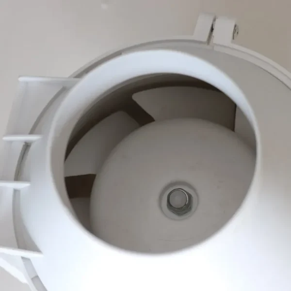 Mixed Flow Duct Fan, 220/230V, 220 V, Plastic - view 3