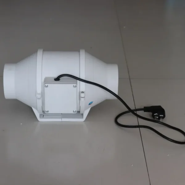 Mixed Flow Duct Fan, 220/230V, 220 V, Plastic - view 6