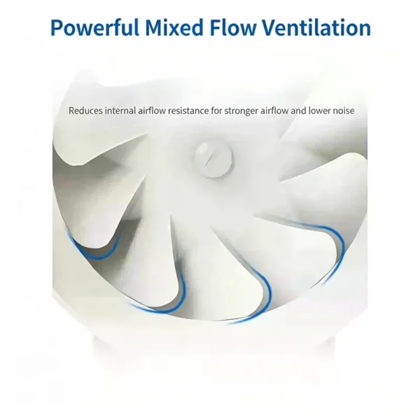 Mixed Flow Duct Fan, 220-240V, ≤900 - view 3