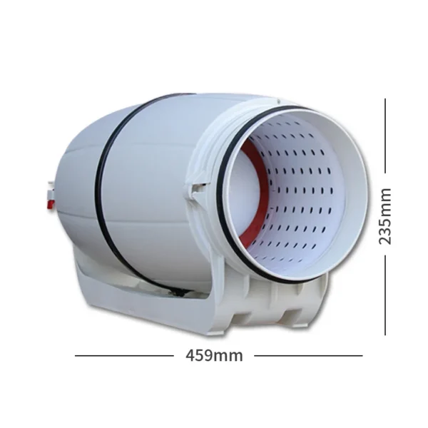Mixed Flow Duct Fan, 6", 320 - view 5