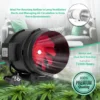 Mixed Flow Duct Fan, 900, CMH, 8-Inch, Plastic - view 4
