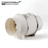 Mixed Flow Duct Fan, HVAC, 6", 150mm, Plastic