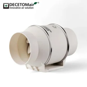 Mixed Flow Duct Fan, HVAC, 6", 150mm, Plastic