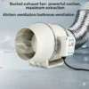 Mixed Flow Duct Fan, Inline, HVAC, 110V/220V