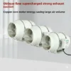 Mixed Flow Duct Fan, Inline, HVAC, 110V/220V - view 2