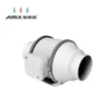 Mixed Flow Duct Fan, Plastic, 110-127V 60Hz, Full ABS Plastic