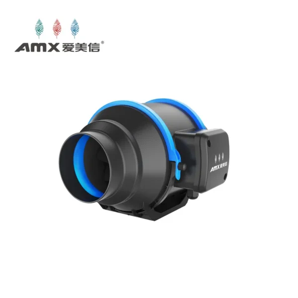Mixed Flow Duct Fan, Plastic, 110-127V 60Hz, Full ABS Plastic - view 2