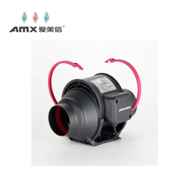 Mixed Flow Duct Fan, Plastic, 110-127V 60Hz, Full ABS Plastic - view 6