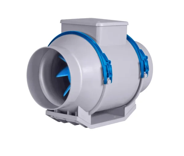 Mixed Flow Duct Fan, VENTEUROPE, VE100-MMF, Axial, 220-240V - view 2