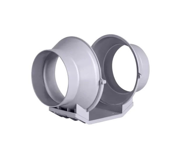 Mixed Flow Duct Fan, VENTEUROPE, VE100-MMF, Axial, 220-240V - view 5