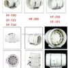 Mixed Flow Fan, 100mm, 315mm - view 2