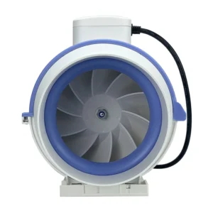 Mixed Flow Fan, 1500Cfm, 250mm, Plastic, Inline