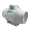 Mixed Flow Fan, 1500Cfm, 250mm, Plastic, Inline - view 4