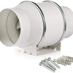 Mixed Flow Fan, 150mm, 220v 50, Plastic