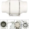 Mixed Flow Fan, 150mm, 220v 50, Plastic - view 4