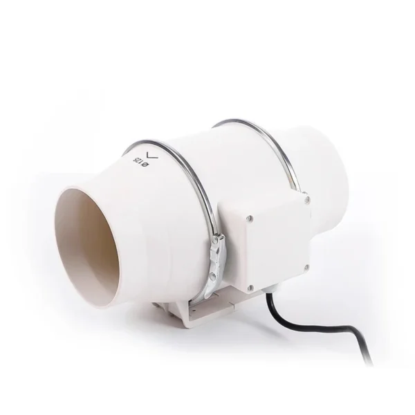 Mixed Flow Fan, 220V/50HZ, 4/5/6inch, Inline, 8'' - view 3