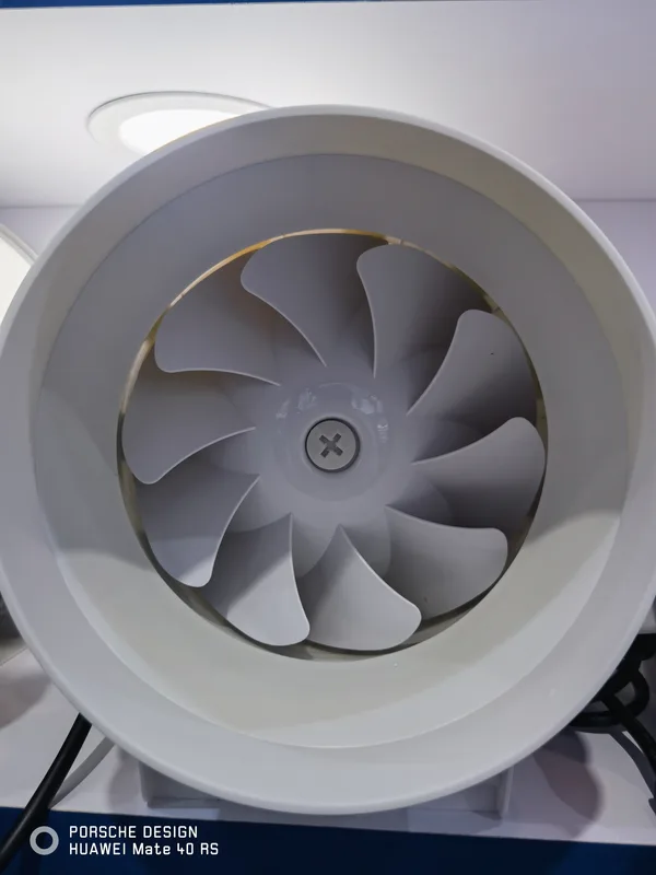 Mixed Flow Fan, 220V/50HZ, 4/5/6inch, Inline, 8'' - view 6