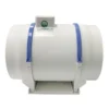 Mixed Flow Fan, 8inch, Plastic, Inline - view 3
