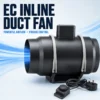 Mixed Flow Fan, BIOTE, Inline, 100-240V - view 4