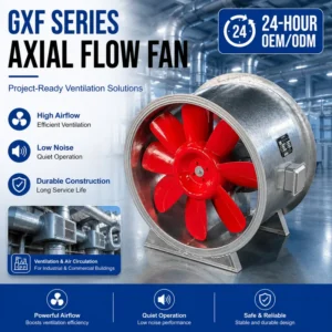 Mixed Flow Fan, Customized, Electric