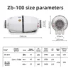 Mixed-flow High-power Duct Fan, 4-Inch - view 6