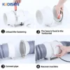 Mixed Flow Inline Fan, 100-315mm, 220 m3, Plastic - view 5