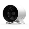 Mixed Flow Inline Fan, 120 V, Plastic