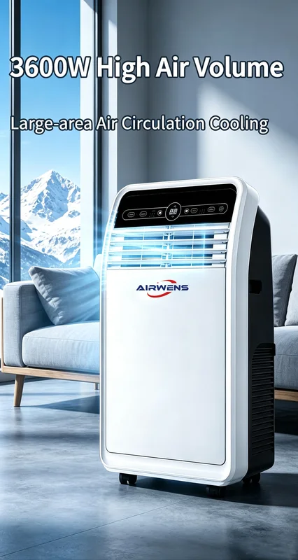 Mobile Air Conditioner, 12kbtu, Portable - view 6