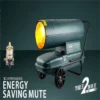 Mobile Forced Air Heater, 50KW, 380, 200 square meter - view 2